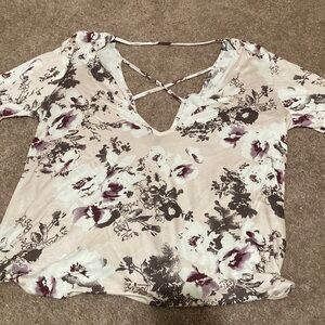 BKE boutique floral Print Women's Top